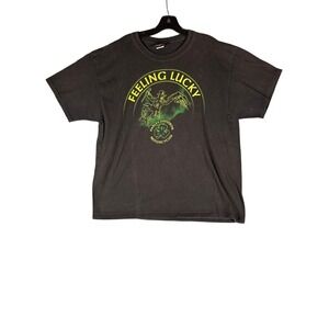 Harley-Davidson Smoky Mountain Tennessee Feeling Lucky Graphic T-Shirt Mens XL